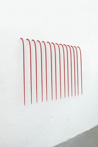 Nicole Frenzel: 'hängend rot', 2009